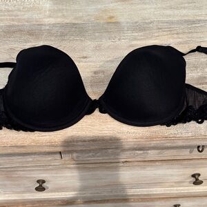 Black Lace-Trim Nursing Bra - Women Intimates